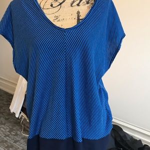 Lane Bryant top with cross cross back very cute and cool